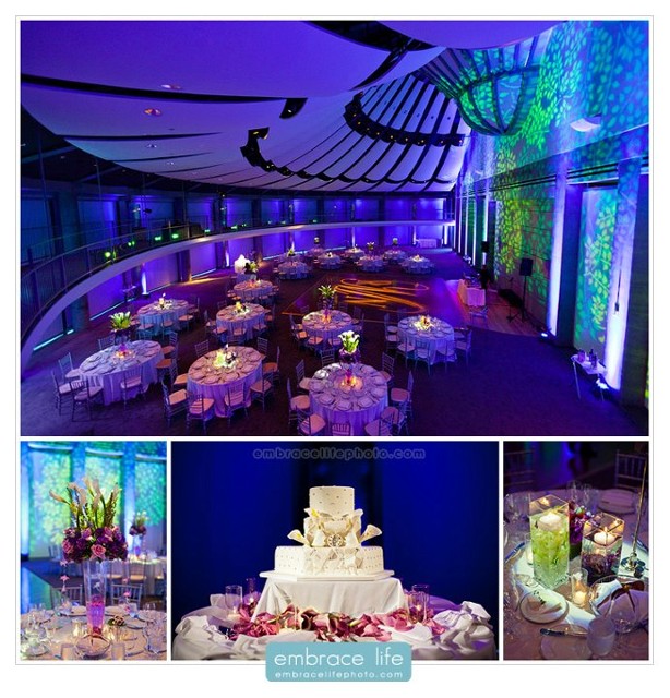 Wedding Reception @ Skirball Center with Silver Chiavari Chairs July 2011